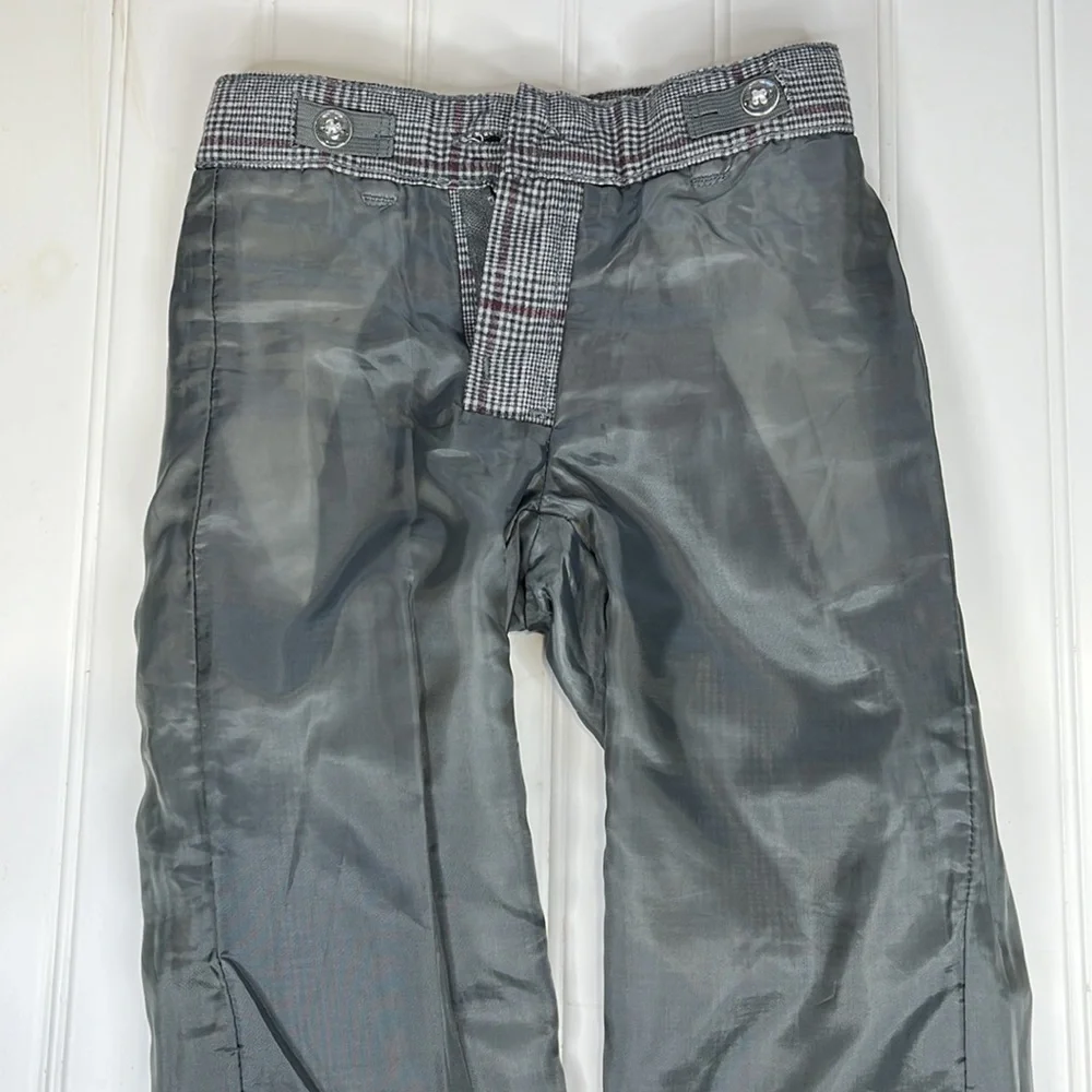 Janie and Jack Plaid Cuffed Dress Pants Size 2T - Picture 14 of 14